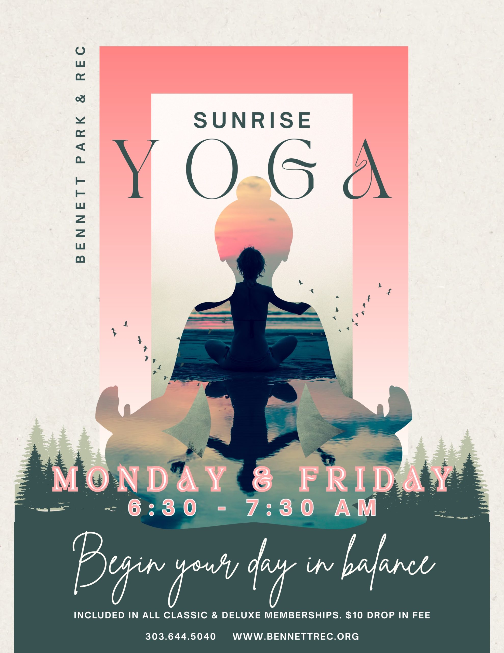 Sunrise Yoga Flyer